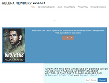 Tablet Screenshot of helenanewbury.com